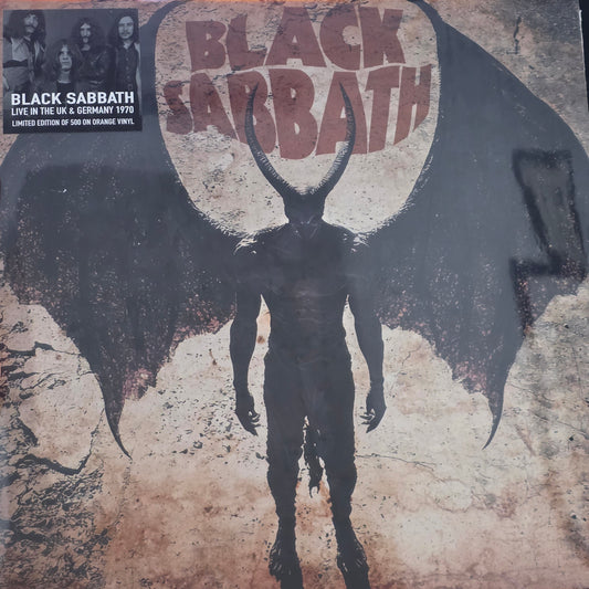BLACK SABBATH - LIVE IN THE UK & GERMANY 1970 VINYL RECORD LTD ED /500