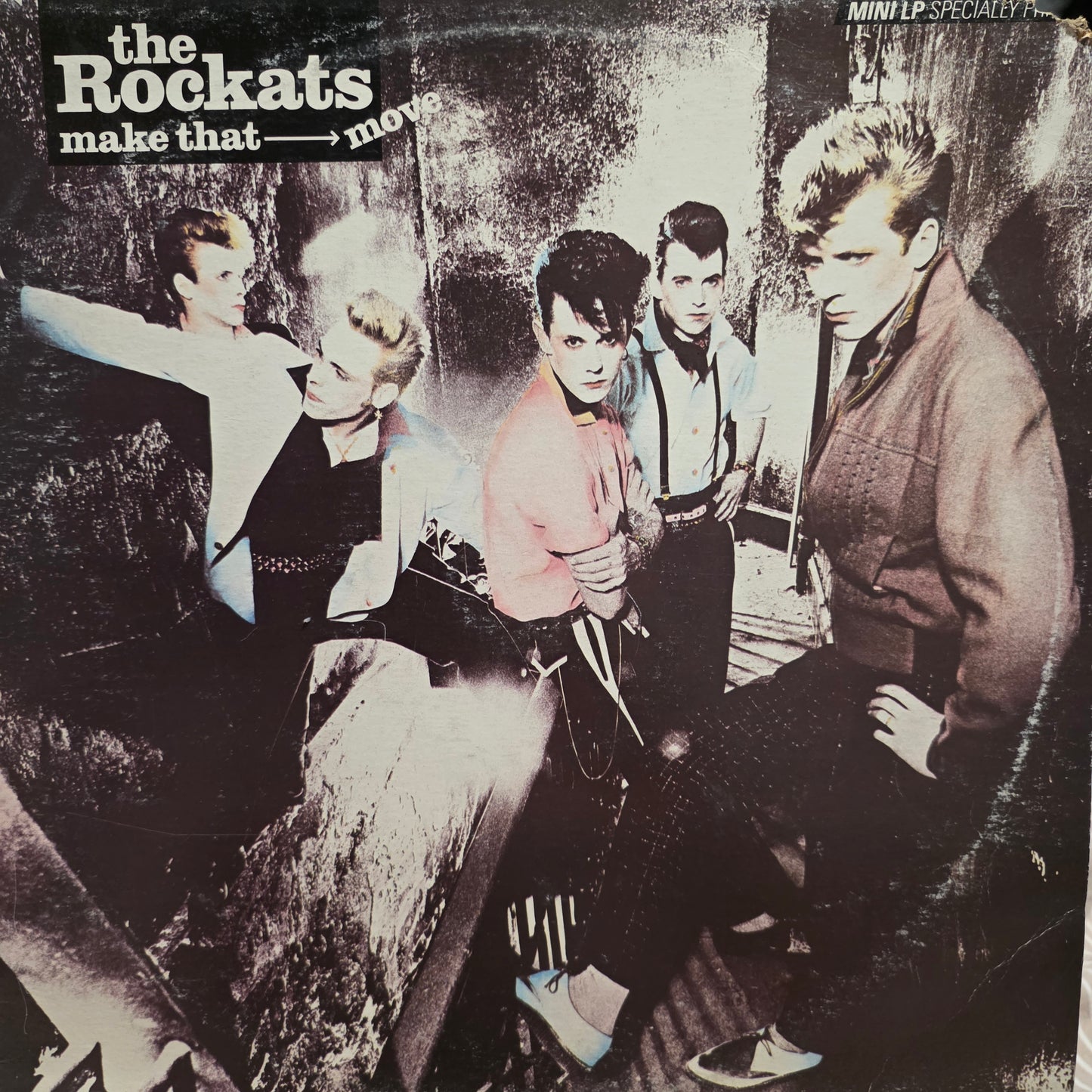 The Rockats - Make That Move (LP, MiniAlbum) Vinyl Record / LP