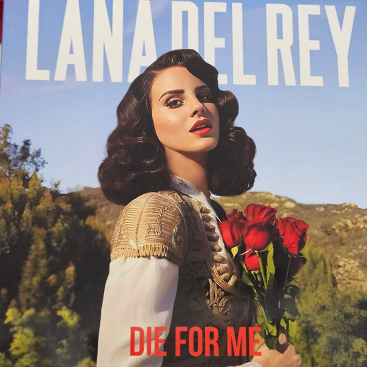 LANA DEL REY - DIE FOR ME VINYL RECORD  2LP BLUE COLOURED