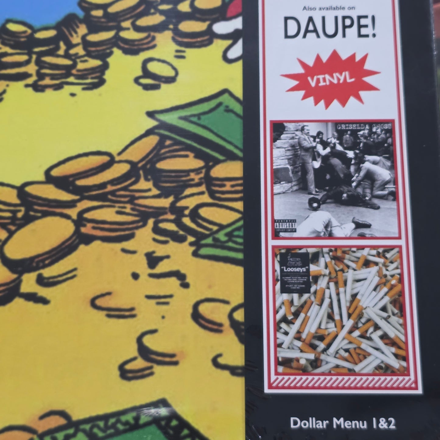 Mach Hommy X ThaGodFahim – Dollar Menu 1&2 "COLOURED VINYL RECORD"