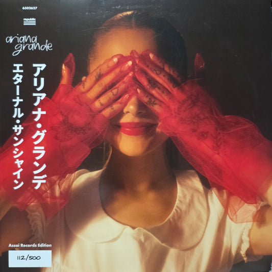 Ariana Grande -  Eternal Sunshine - Red Vinyl LP Obi Stip Japanese Edition Numbered 112/500 ASSAI RECORDS EDITION