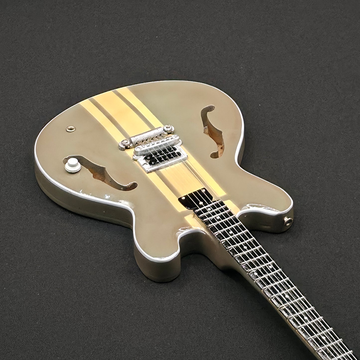 Miniature Guitar - Tom Delonge Blink 182 Epiphone ES333  - Model Guitar Inc Stand