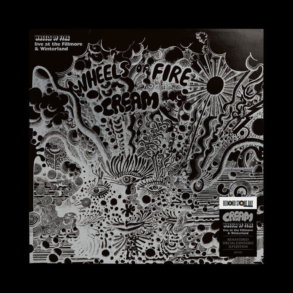RSD 2026 Cream
Wheels Of Fire : Live At The Fillmore and Winterland 3LP Indie Excl x1