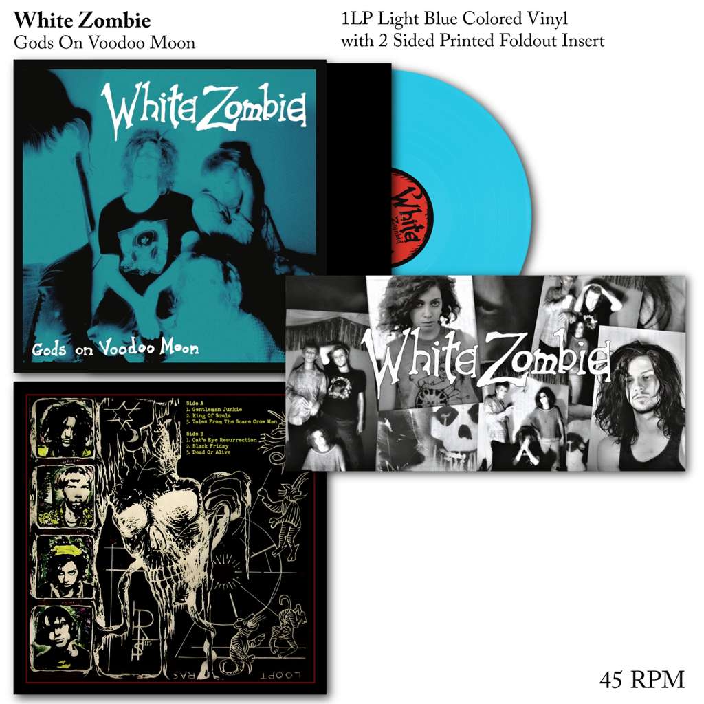 White Zombie - Gods On Voodoo Moon Vinyl Record LP