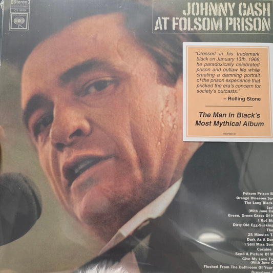 Johnny Cash - At Folsom Prison (LP, Album, RE) Vinyl Record / LP