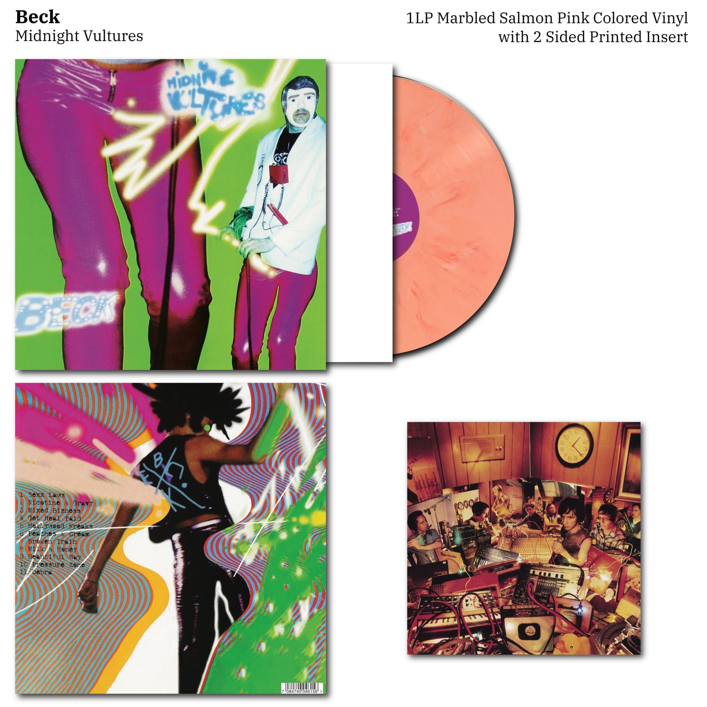 Beck - Midnite Vultures Vinyl Record LP Midnight