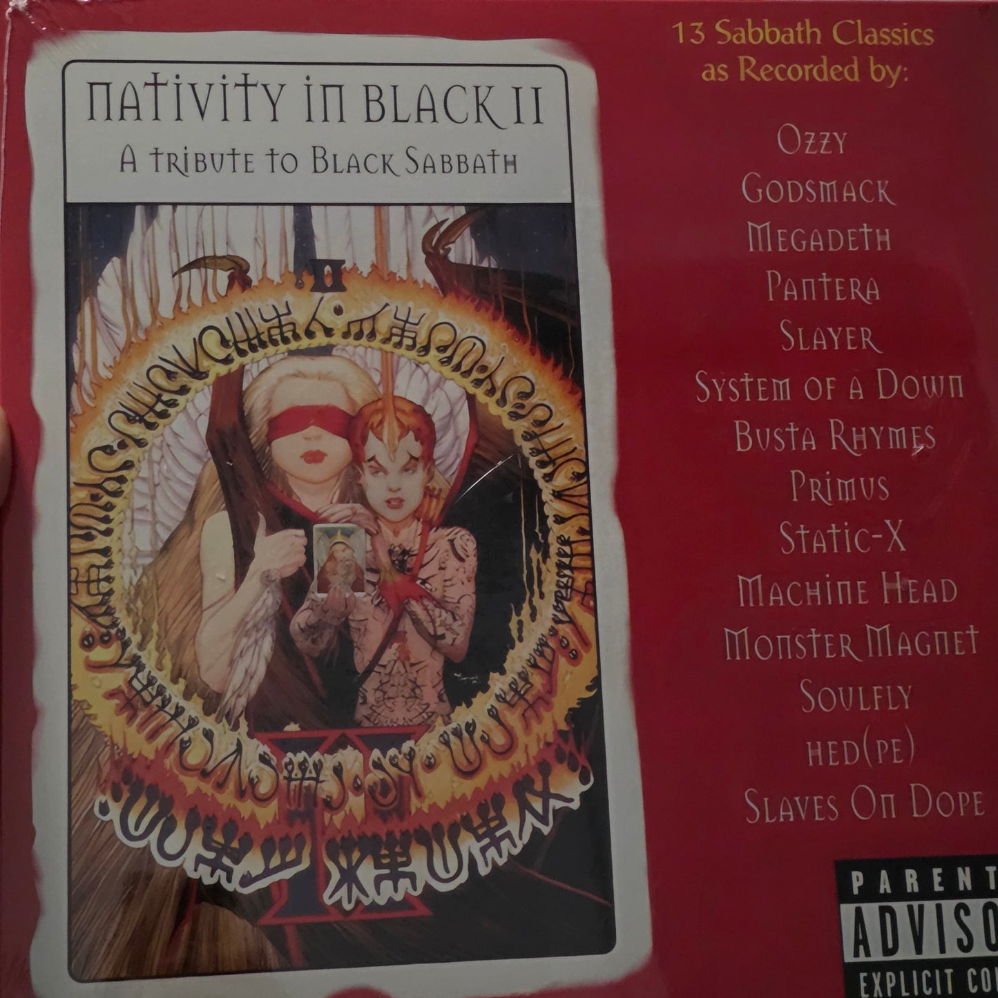 Nativity In Black 2 - A Tribute To Black Sabbath Vinyl Record 2LP Ozzy Osbourne