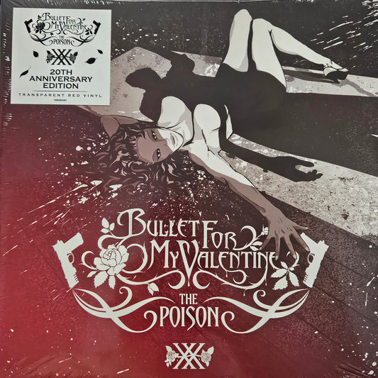BULLET FOR MY VALENTINE 'The Poison' 20th Anniversary RED Vinyl LP