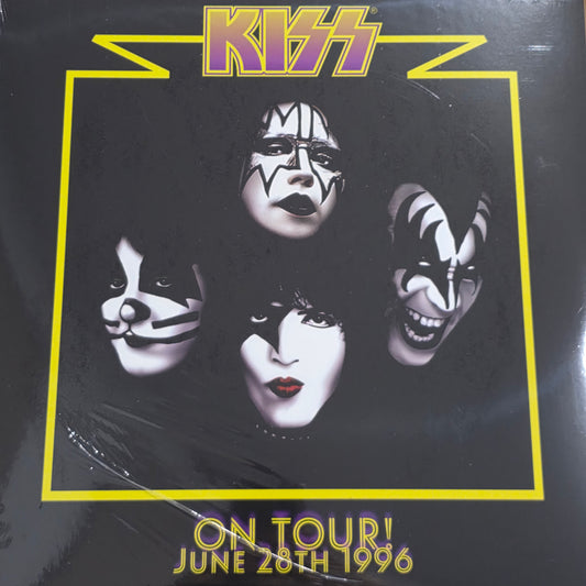 Kiss -  Live  Tiger Stadium- On Tour June 28TH 1996 "2LP COLOURED VINYL RECORD"