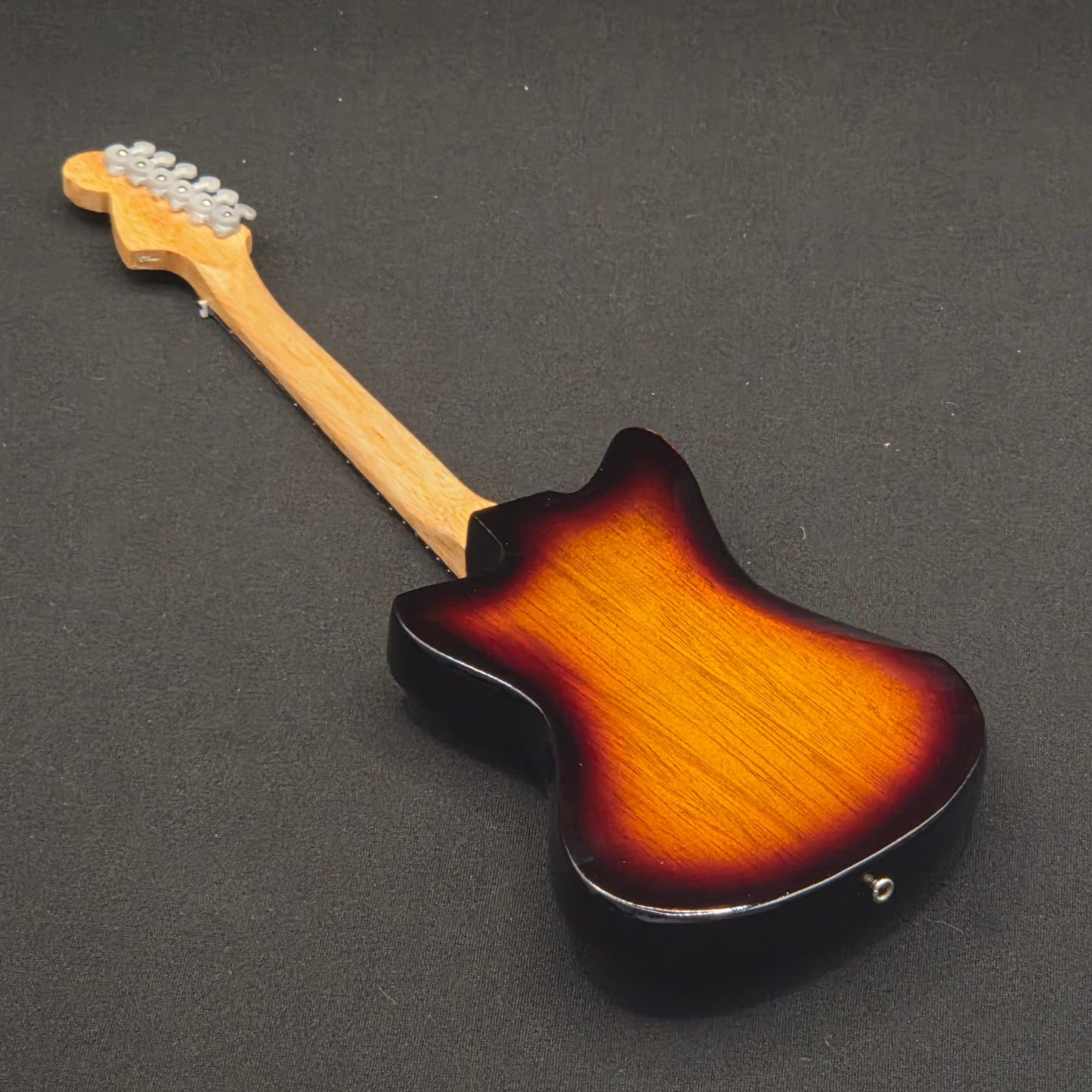 Miniature Guitar - Fender Jazzmaster Sunburst  - Model Guitar Inc Stand