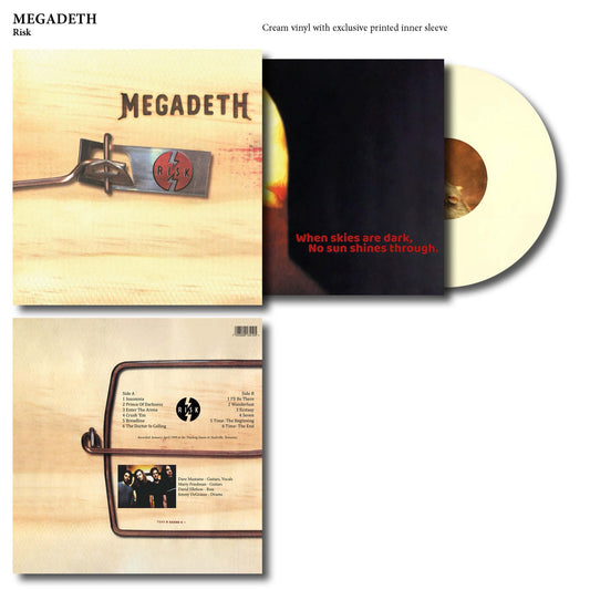 Megadeth - Risk Vinyl Record LP