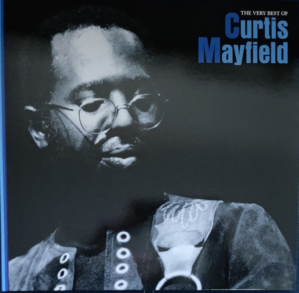 Curtis Mayfield - The Very Best Of Curtis Mayfield (2xLP, Comp, Ltd, RE, Blue) Vinyl Record / LP