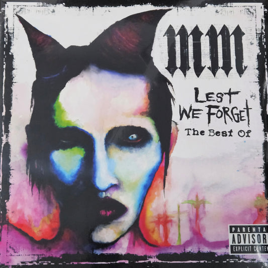 Marilyn Manson ‎– Lest We Forget - The Best Of "2LP COLOURED VINYL RECORD"