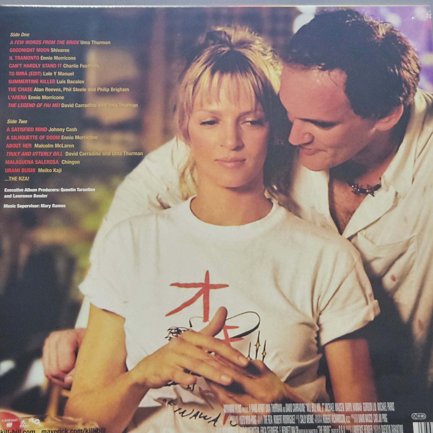 KILL BILL VOL 2 ORIGINAL SOUNDTRACK QUENTIN TARANTINO VINYL