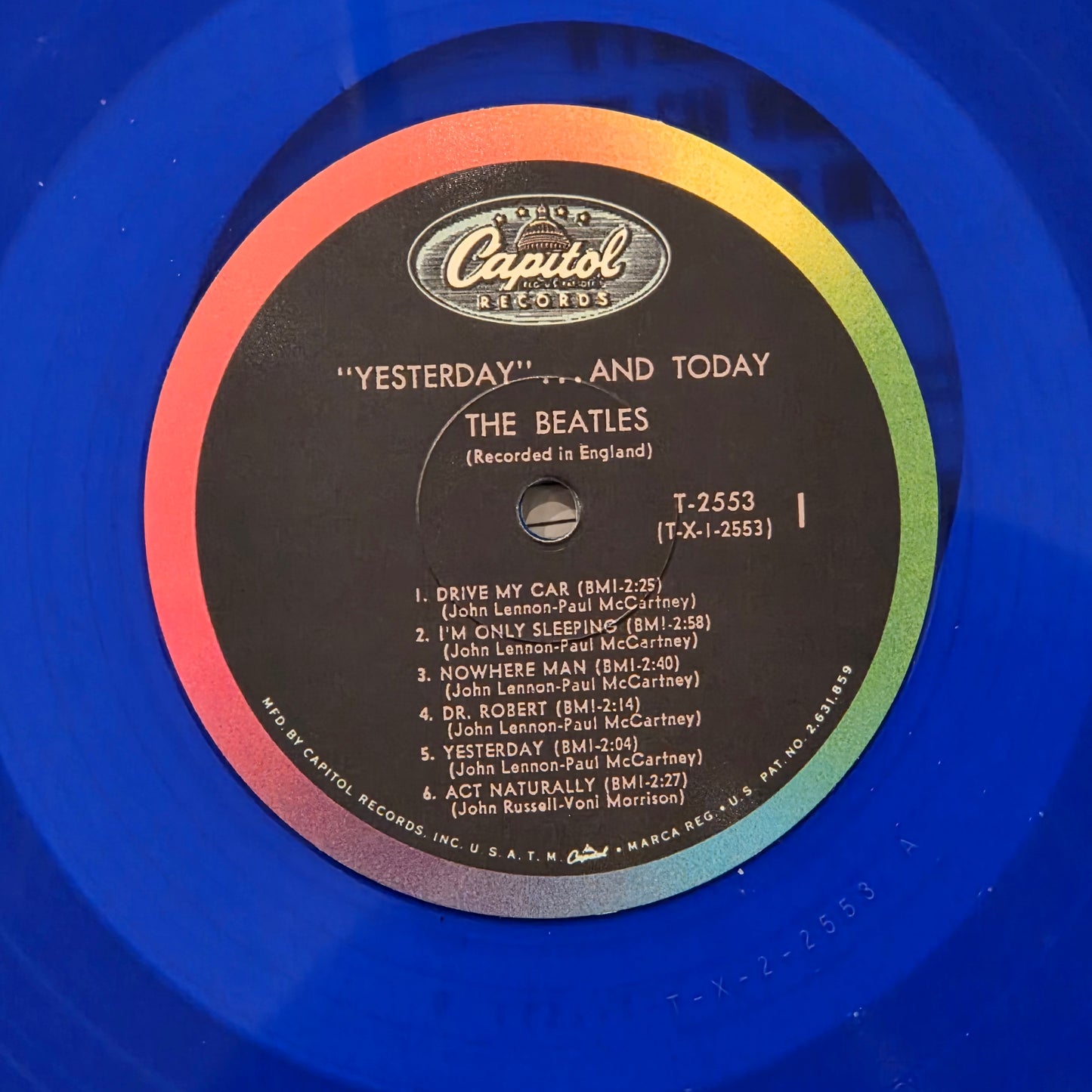 The Beatles - Yesterday and Today - BUTCHER COVER - Vinyl Record LP