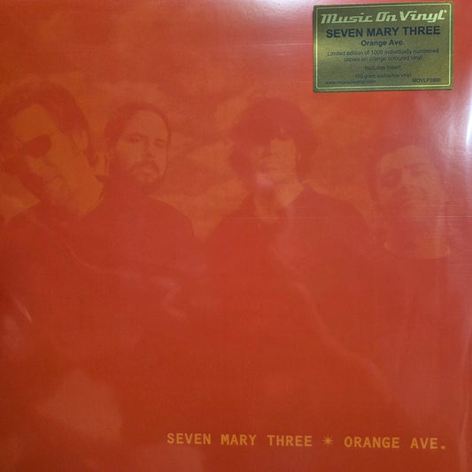 Seven Mary Three - Orange Ave Vinyl Record LP Orange Colouree LTD / 1000 Orange Avenue