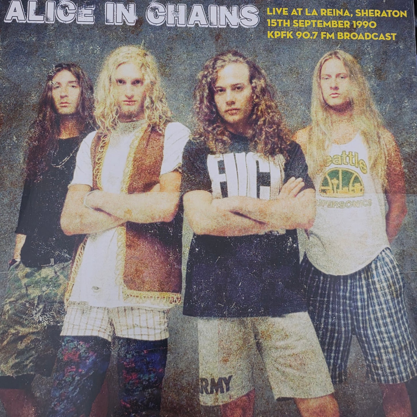 ALICE IN CHAINS - LIVE 1990 SHERATON  LA REINA VINYL RECORD LTD ED / 500
