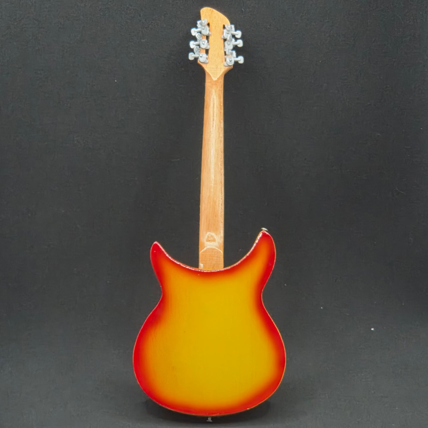 Miniature Guitar -  The Beatles George Harrison 12 String Rickenbacker - Model Guitar Inc Stand