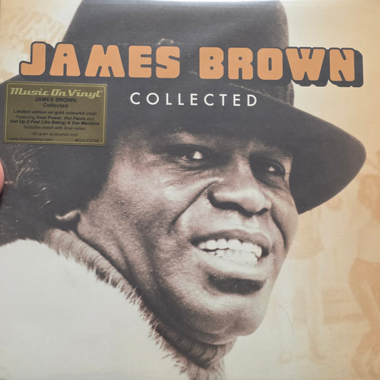 James Brown - Collected 2LP Vinyl Record GOLD COLOURED VARIANT