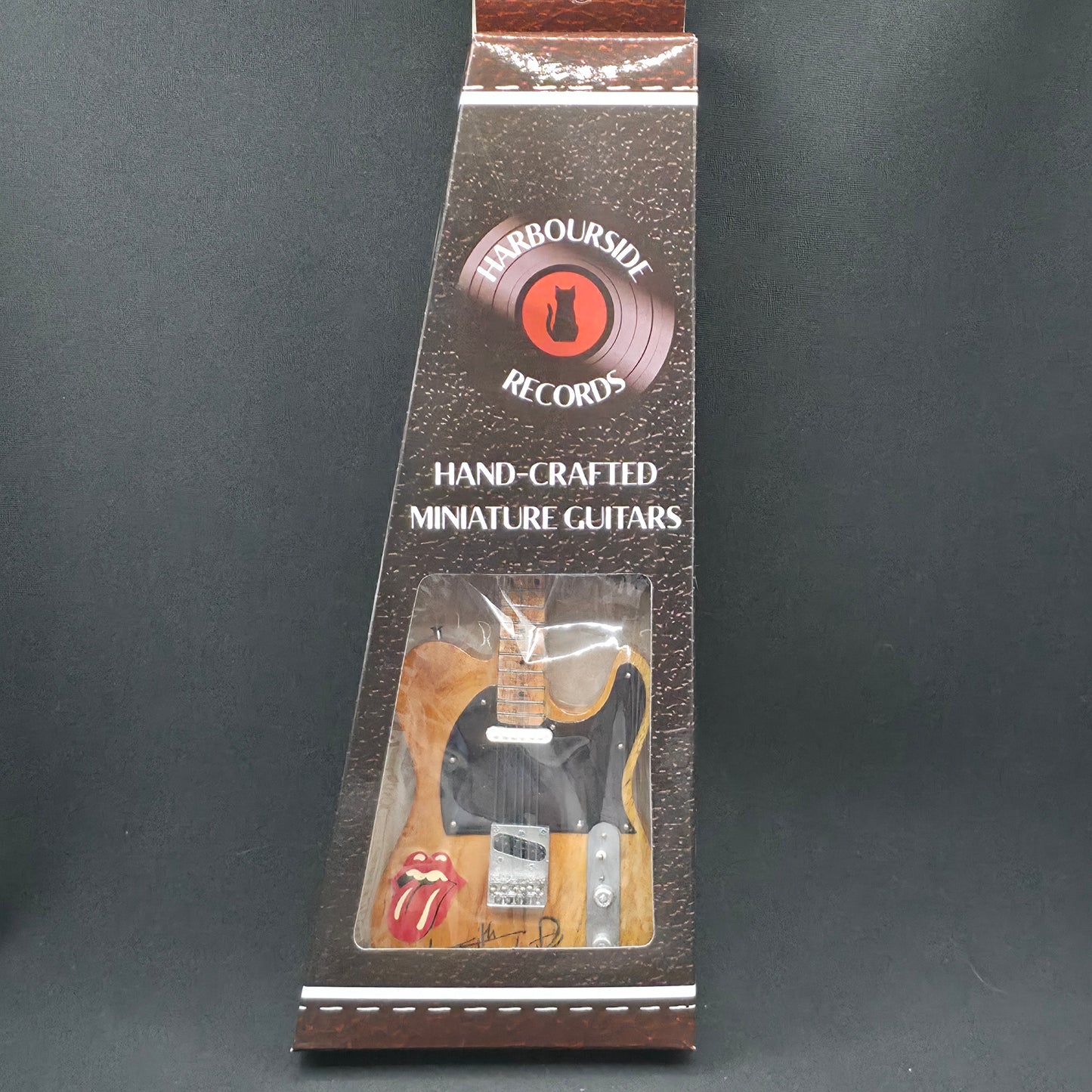 Miniature Guitar - Rolling Stones Fender Telecaster - Model Guitar Inc Stand