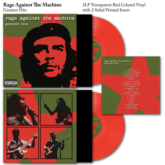 Rage Against The Machine - Greatest Hits Vinyl Record 2LP