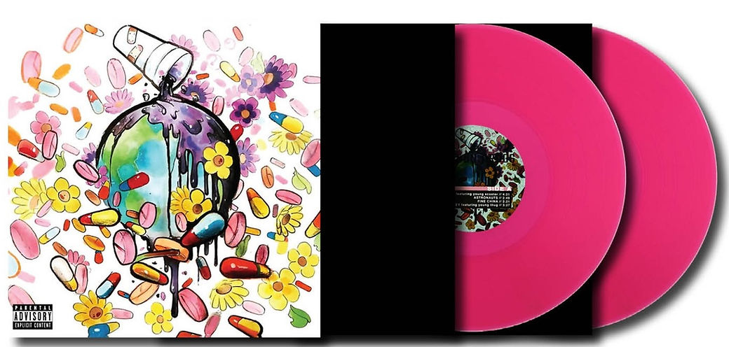 Future  Juice WRLD – WRLD On Drugs "COLOURED VINYL RECORD 2LP" World on drugs Juice World