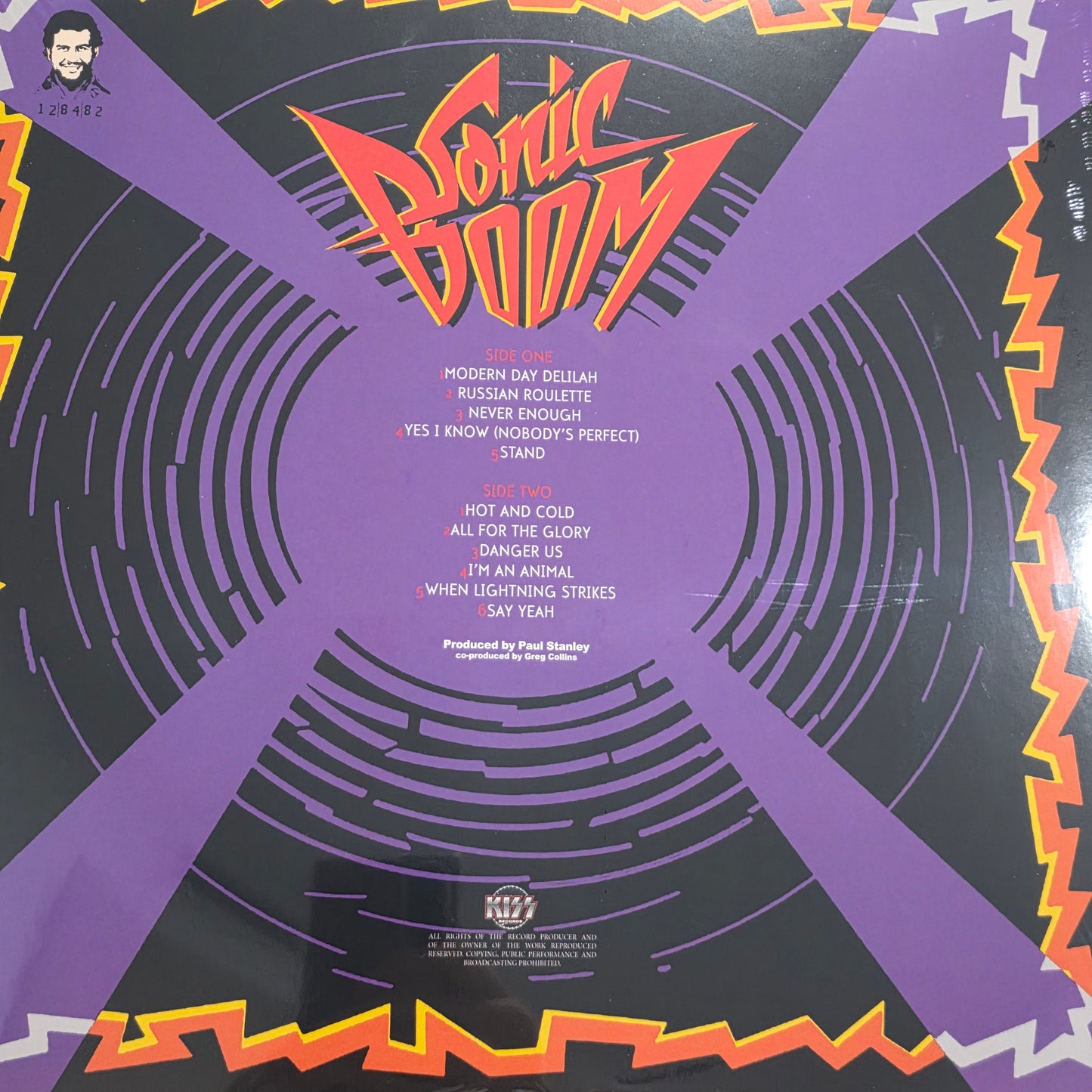 KISS – Sonic Boom "RED COLOURED VINYL RECORD LP"