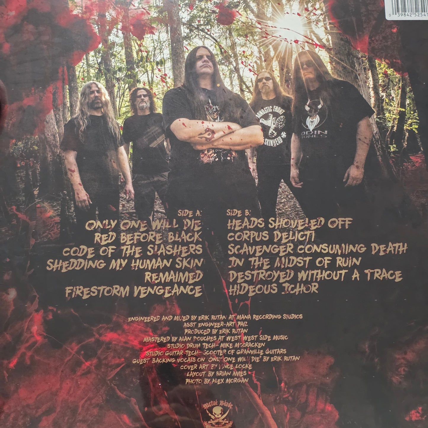 Cannibal Corpse - Red Before Black (LP, Album, Ltd, RE, Whi) Vinyl Record / LP