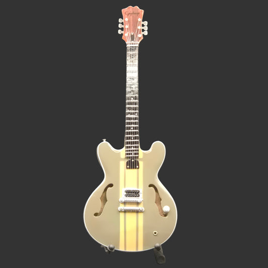 Miniature Guitar - Tom Delonge Blink 182 Epiphone ES333  - Model Guitar Inc Stand