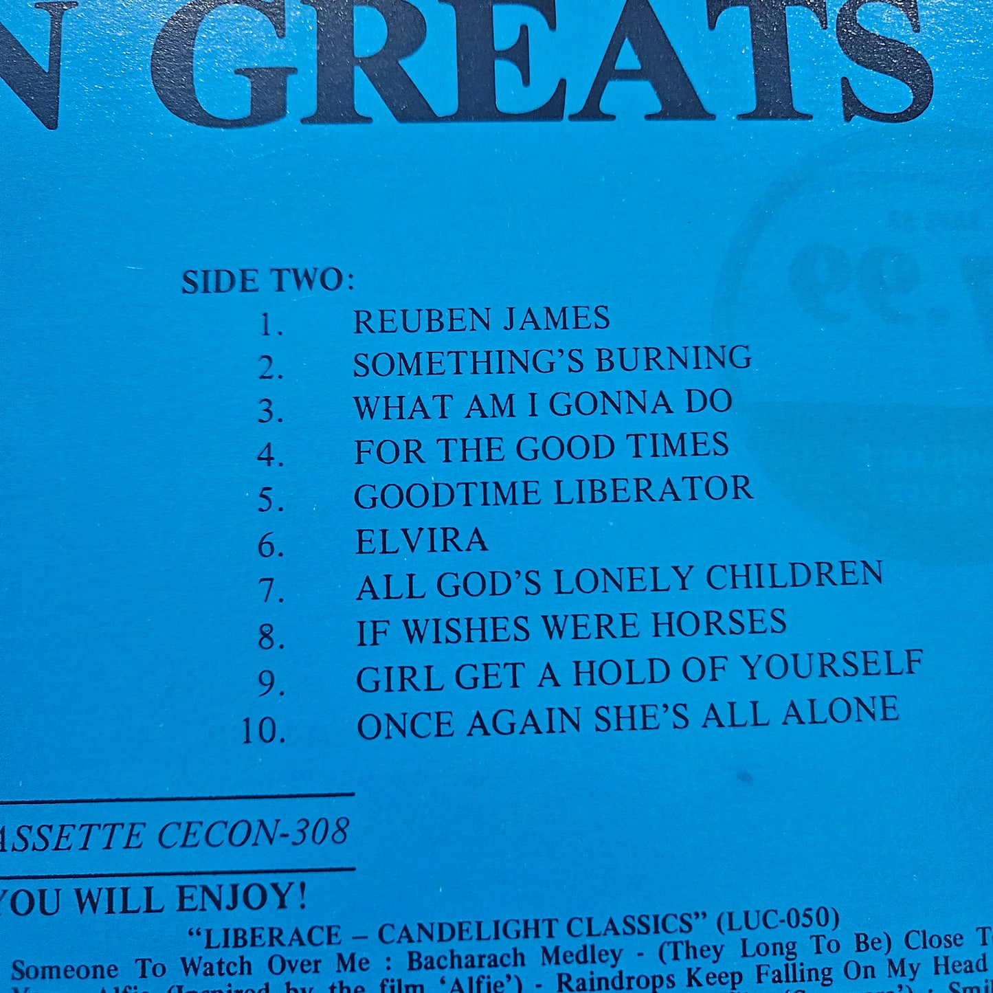 KENNY ROGERS - 20 GOLDEN GREATS GREATEST HITS BEST OF