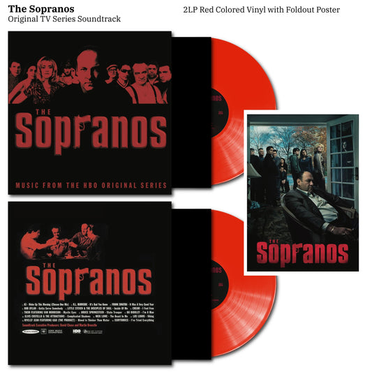 The Sopranos Soundtrack Vinyl Record 2LP Coloured TV SERIES SHOW OST Sound Track PRE ORDER