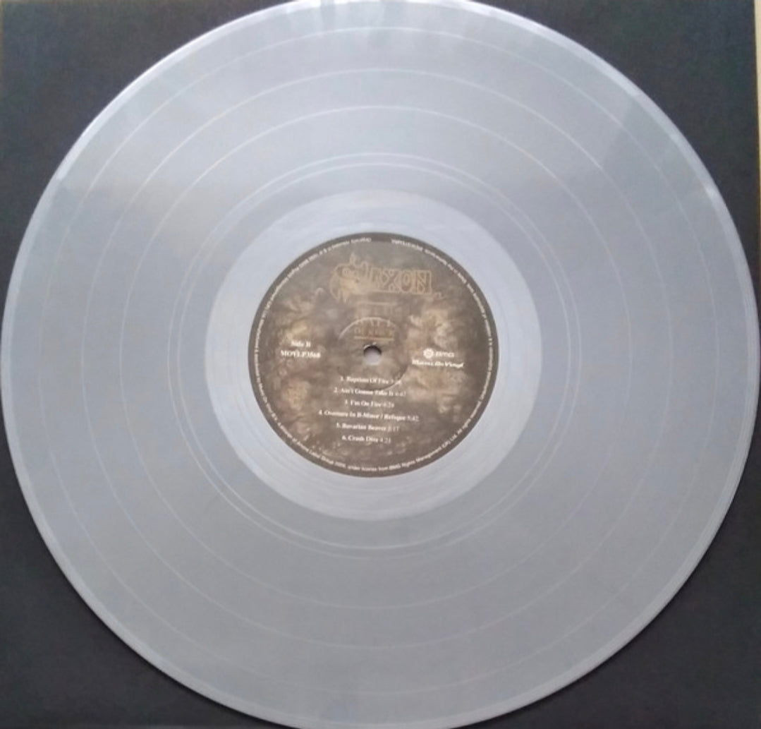 Saxon - Solid Ball Of Rock (LP, Album, Ltd, Num, RE, RP, Sil) Vinyl Record / LP