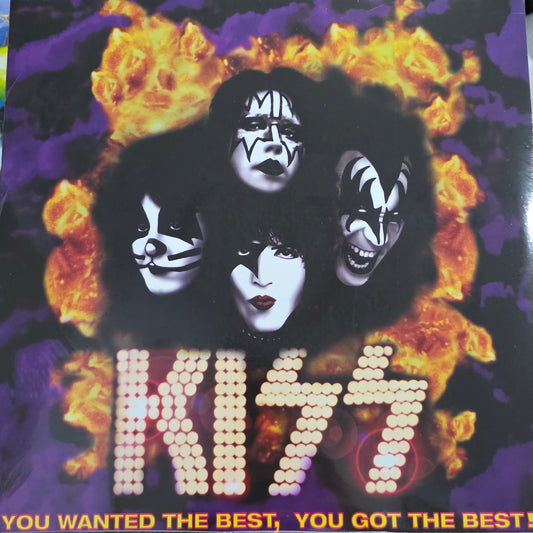 Kiss – You Wanted The Best, You Got The Best!! "2LP COLOURED VINYL RECORD"