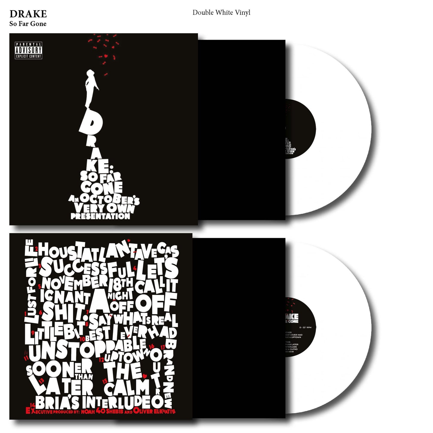 Drake - So Far Gone Vinyl Record 2LP