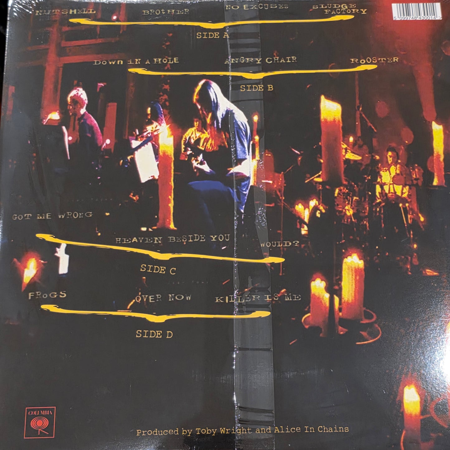 Alice In Chains - MTV Unplugged  Vinyl Record 2LP