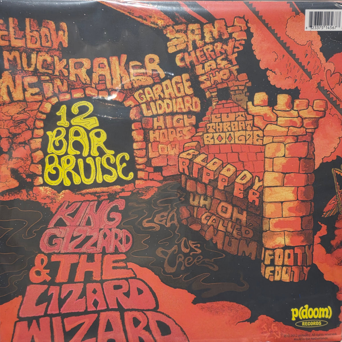 King Gizzard And The Lizard Wizard - 12 Bar Bruise (LP, Album, RE) Vinyl Record / LP