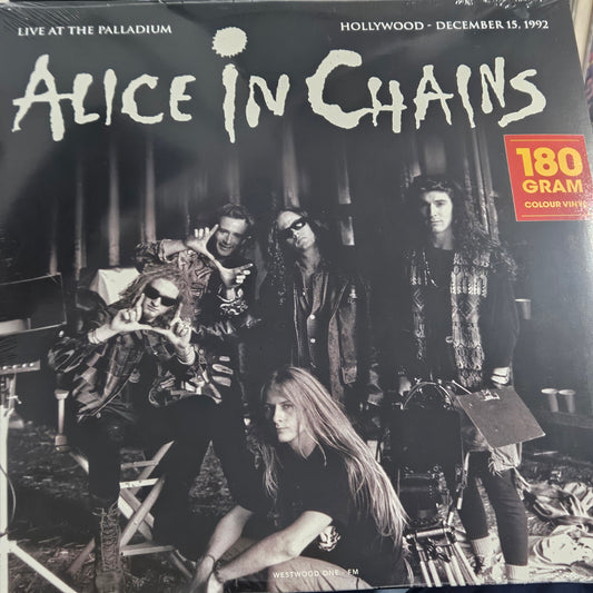 ALICE IN CHAINS LIVE AT THE PALLADIUM HOLLYWOOD 1992 VINYL RECORD COLOURED VINYL
