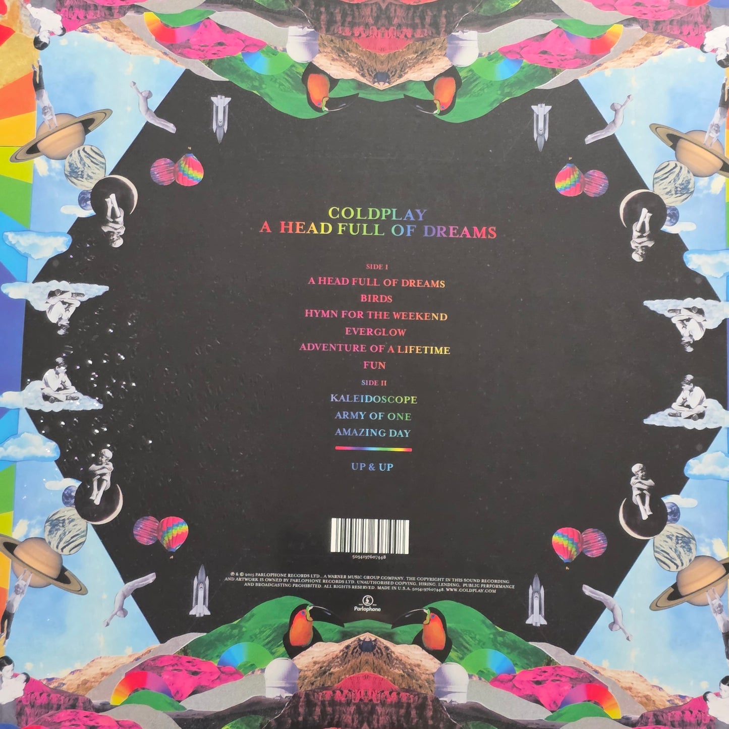 Coldplay - A Head Full Of Dreams (LP, Album, RE) Vinyl Record / LP