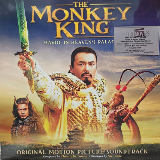 The Monkey King Vinyl Record- Original Motion Picture Soundtrack 2LP Gold Ltd Ed  / 500