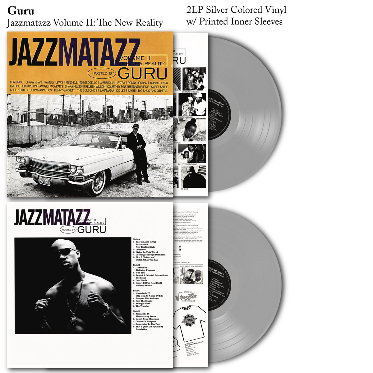 Guru - Jazzmatazz Volume 2 II :The New Reality Vinyl Record 2LP