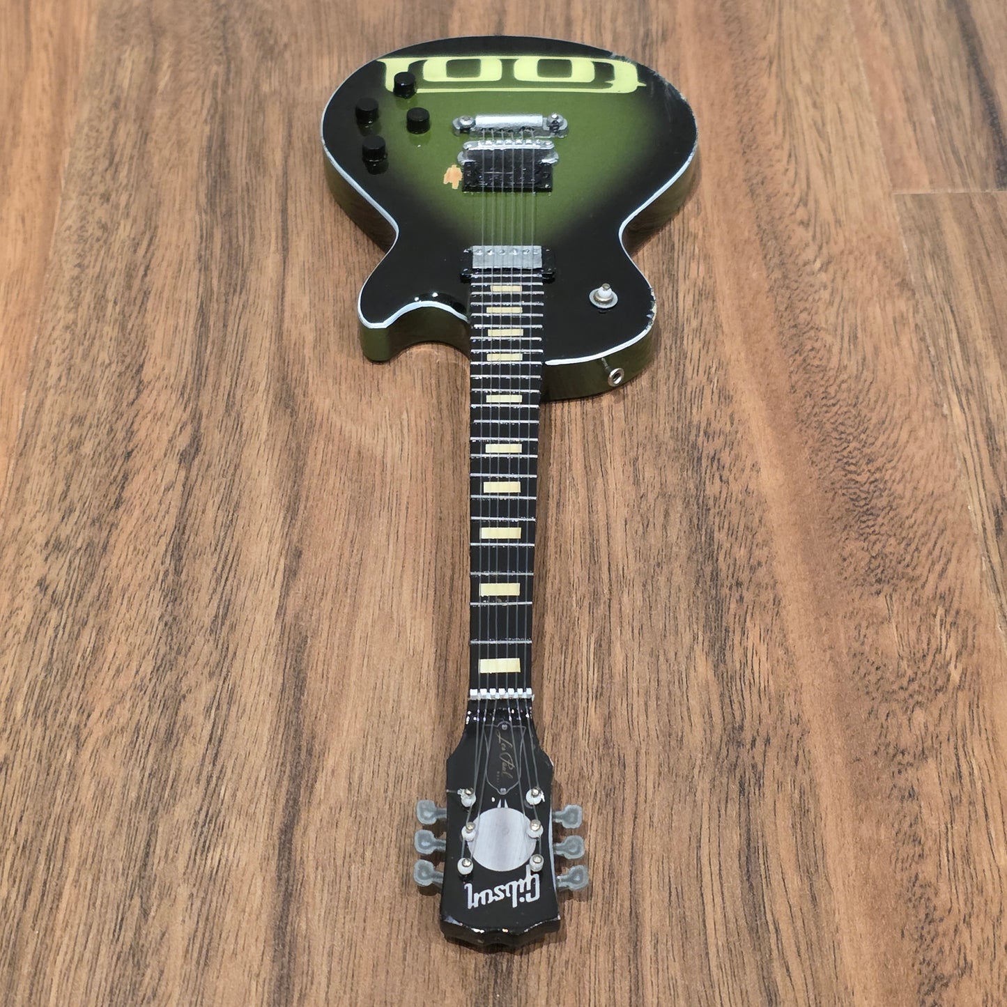 Miniature Guitar - TOOL Gibson Les Paul Roadworn - Model Guitar Inc Stand