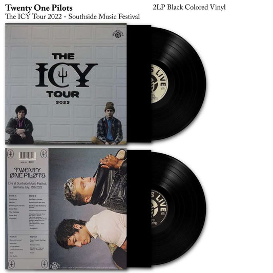 Twenty One Pilots - The ICY Tour 2022 - Southside Music Festival 2LP Vinyl Record 21 Pilots