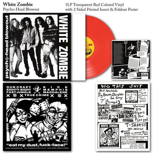 White Zombie - Psycho-Head Blowout Vinyl Record LP