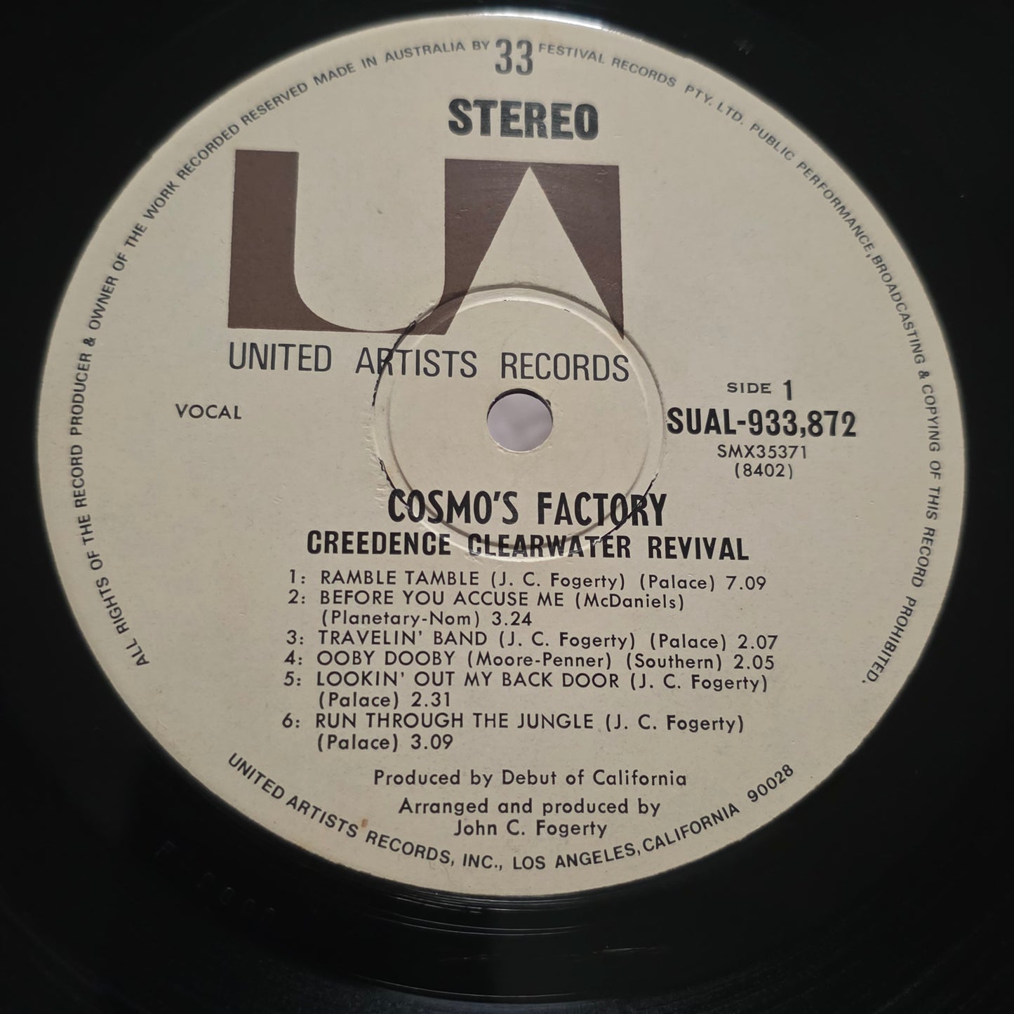 Creedence Clearwater Revival - Cosmo's Factory (LP, Album) Vinyl Record / LP