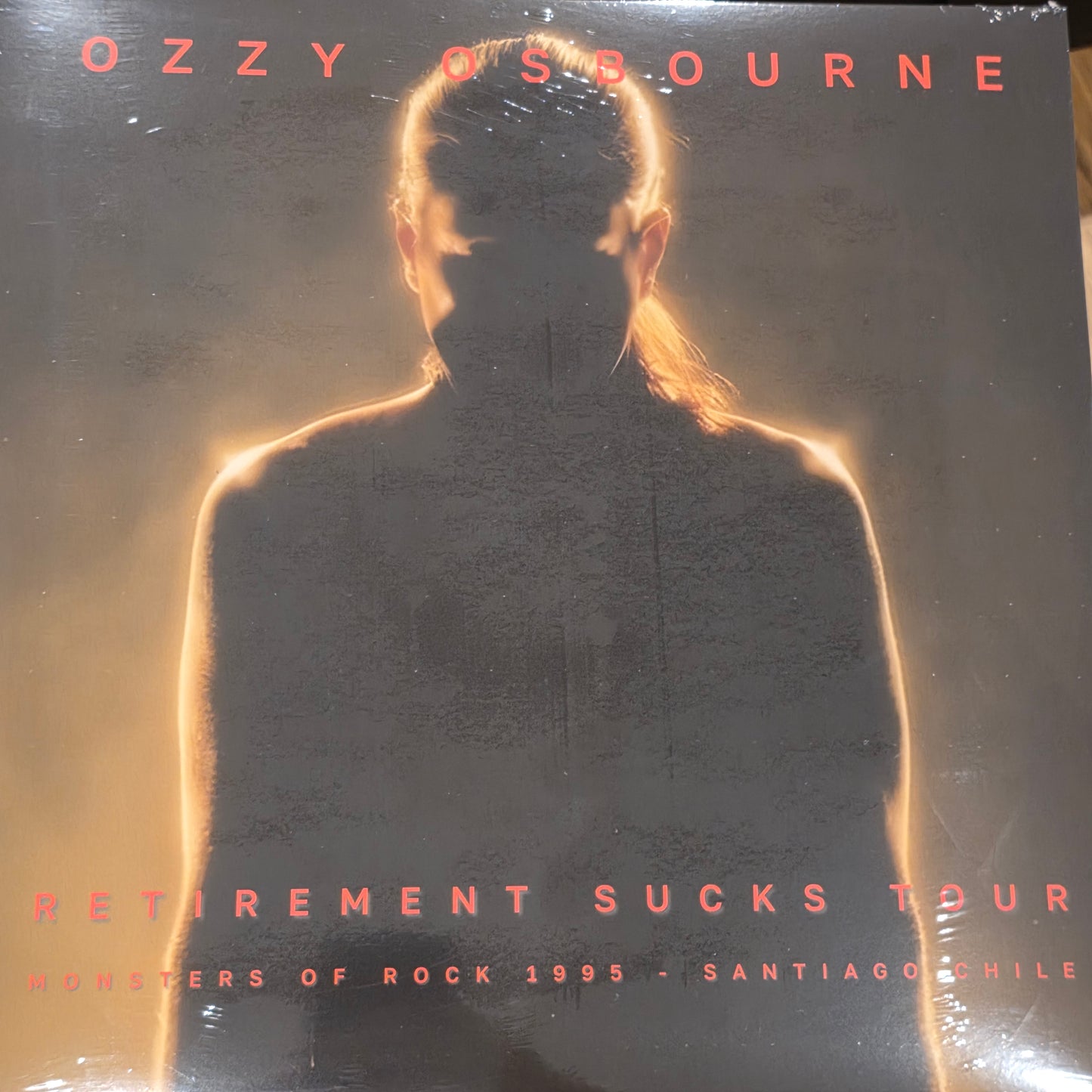 Ozzy Osbourne - Retirement Sucks Tour - Monsters of Rock Chile 1995 Live Vinyl Record 2LP Plus Poster