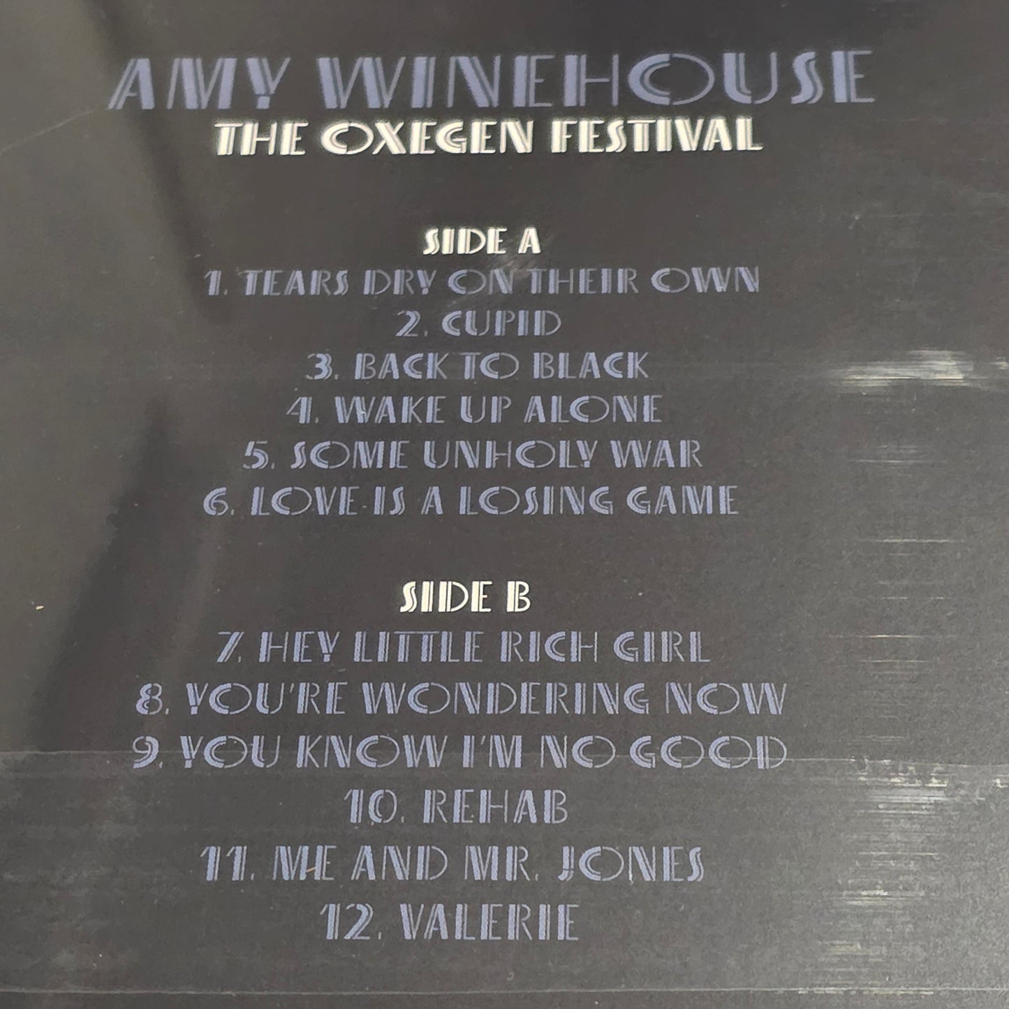Amy Winehouse - Live @ The Oxygen Festival 2LP Vinyl Record