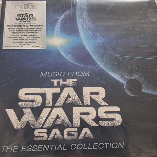 John Williams  - Music From The Star Wars Saga (The Essential Collection) (2xLP, Comp, Ltd, Numbered /1000 Coloured Vinyl, RE, Hyp) Vinyl Record / LP