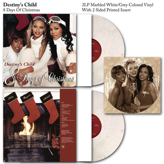 Destiny's Child -  8 Days of Christmas Vinyl Record 2LP