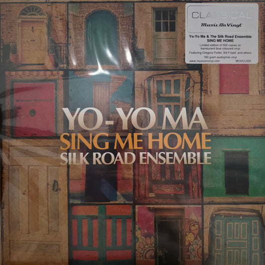 Yo-Yo Ma, Silk Road Ensemble* - Sing Me Home  - Limited Edition /500 (2xLP, Album, 180 Blue Coloured) Vinyl Record / LP