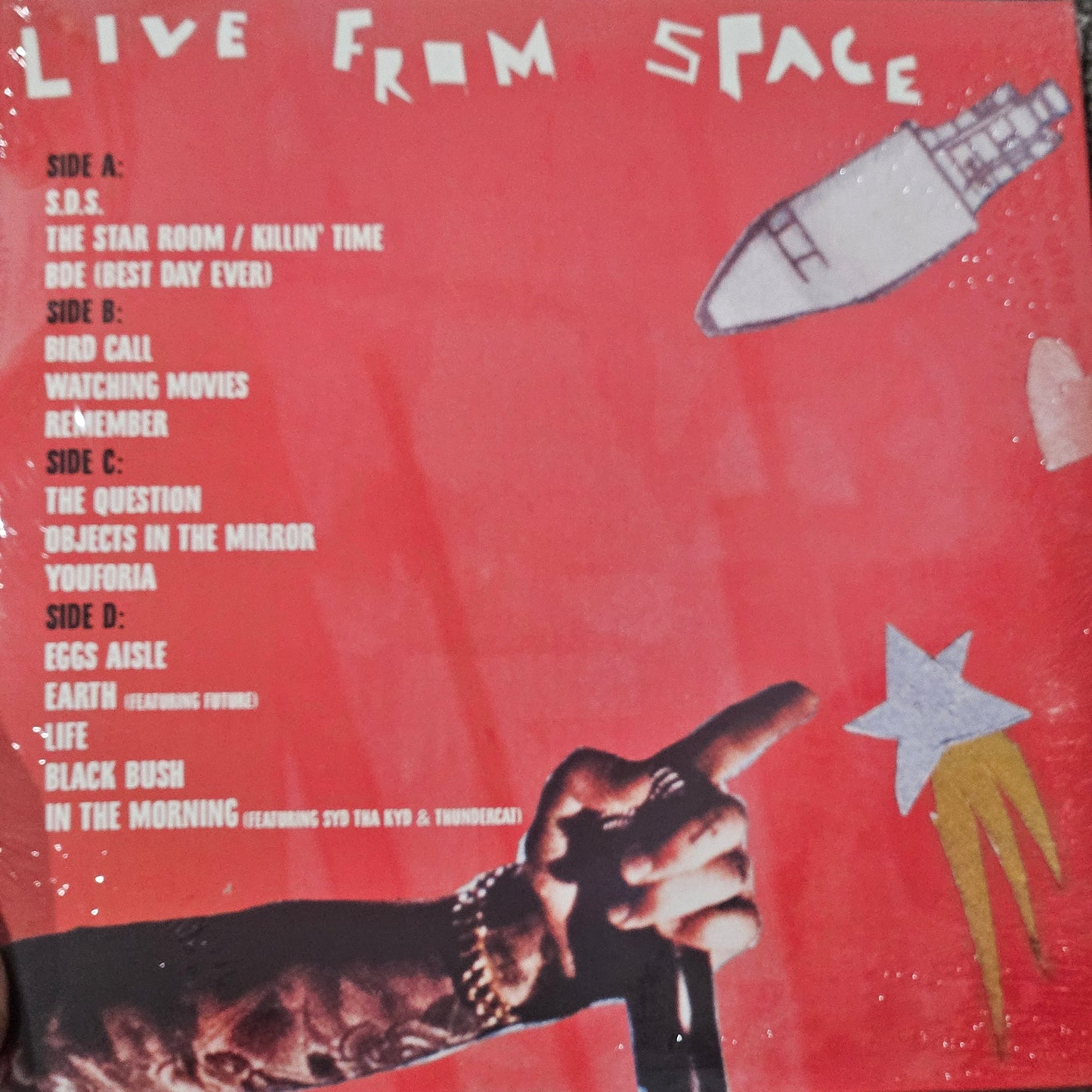 Mac Miller with The Internet – Live From Space 2LP New and Sealed Rare Coloured  Vinyl RECORD